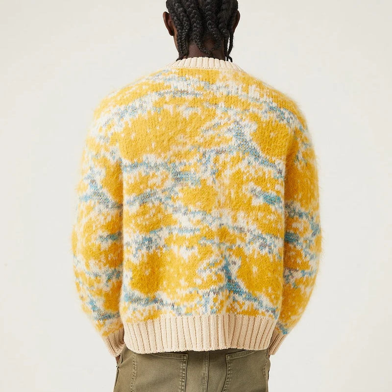
                          Mohair Camo Cardigan - Multi - Corridor - STAG Provisions - Tops - Sweater
                        