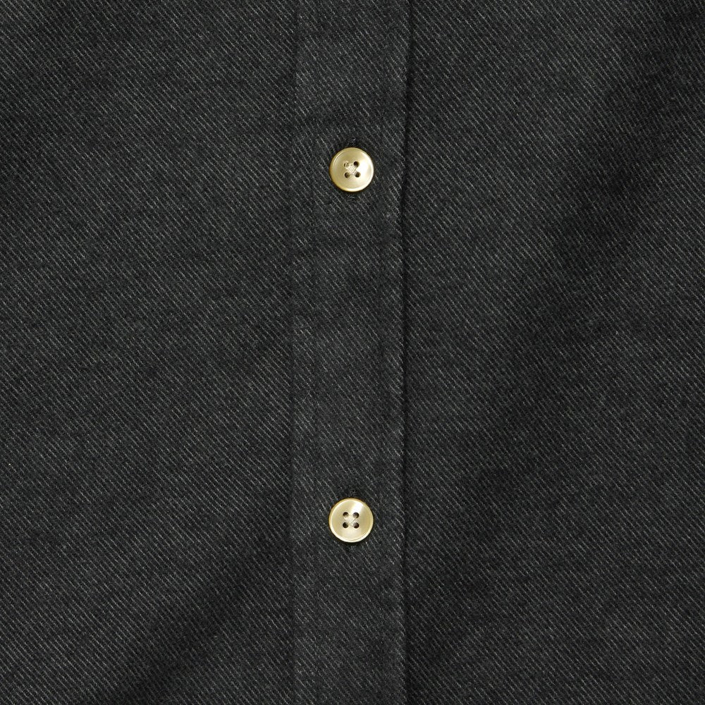 Flannel Teca Shirt - Black - Portuguese Flannel - STAG Provisions - Tops - L/S Woven - Solid