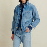 Denim Work Jacket - Vintage Wash - Alex Mill - STAG Provisions - Outerwear - Coat / Jacket