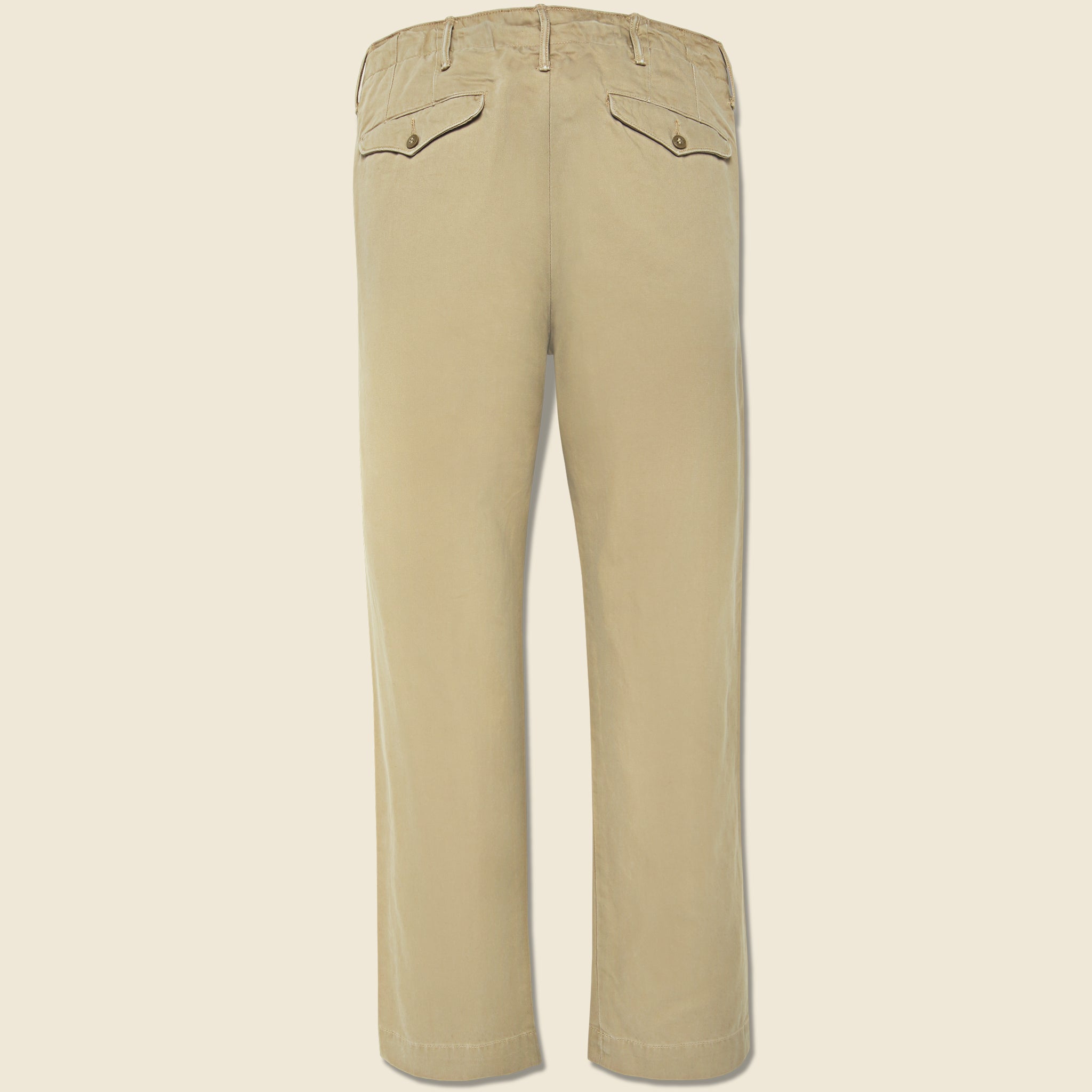 
                          Officer Chino - Khaki - RRL - STAG Provisions - Pants - Twill
                        