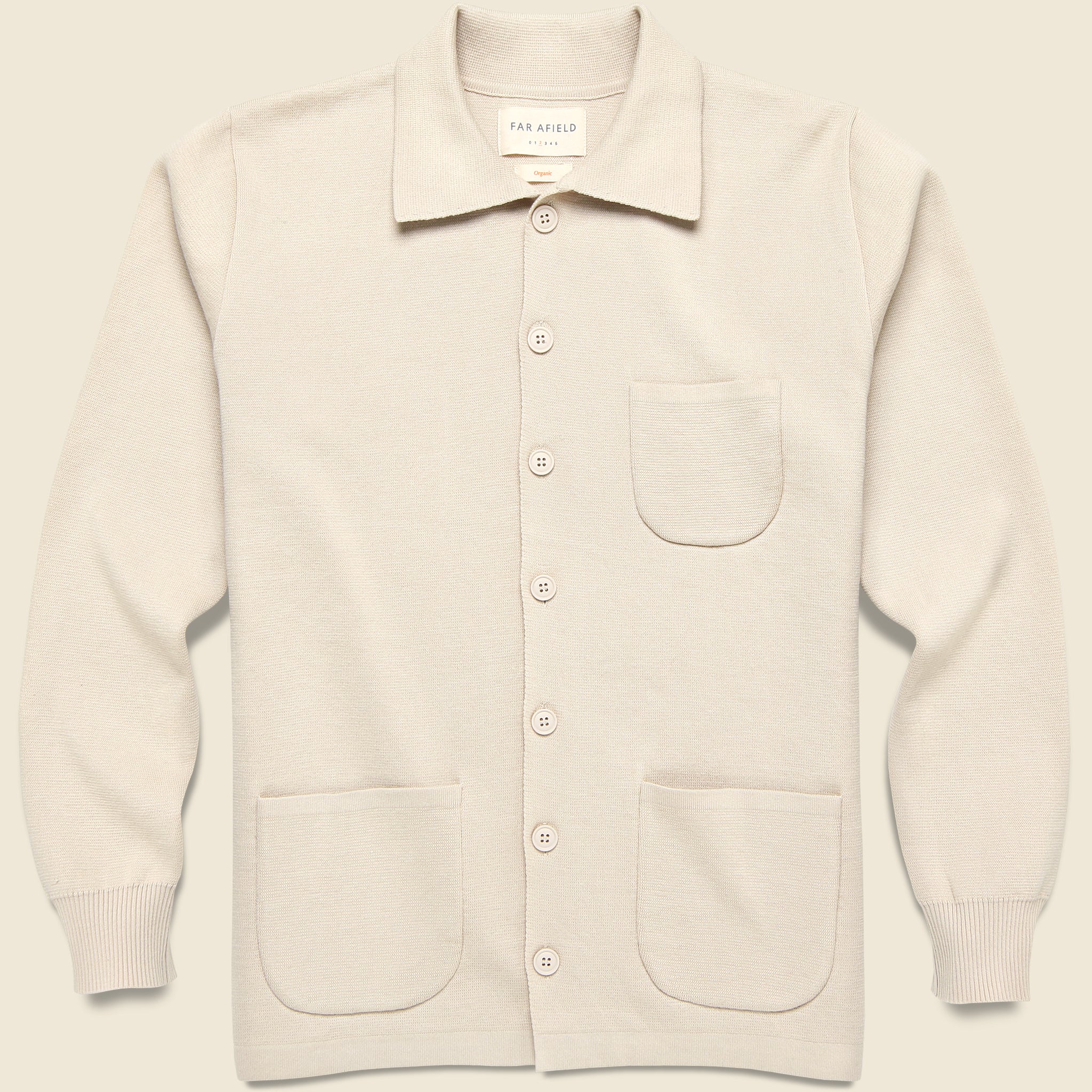 Station Cardigan - Stone - Far Afield - STAG Provisions - Tops - Sweater