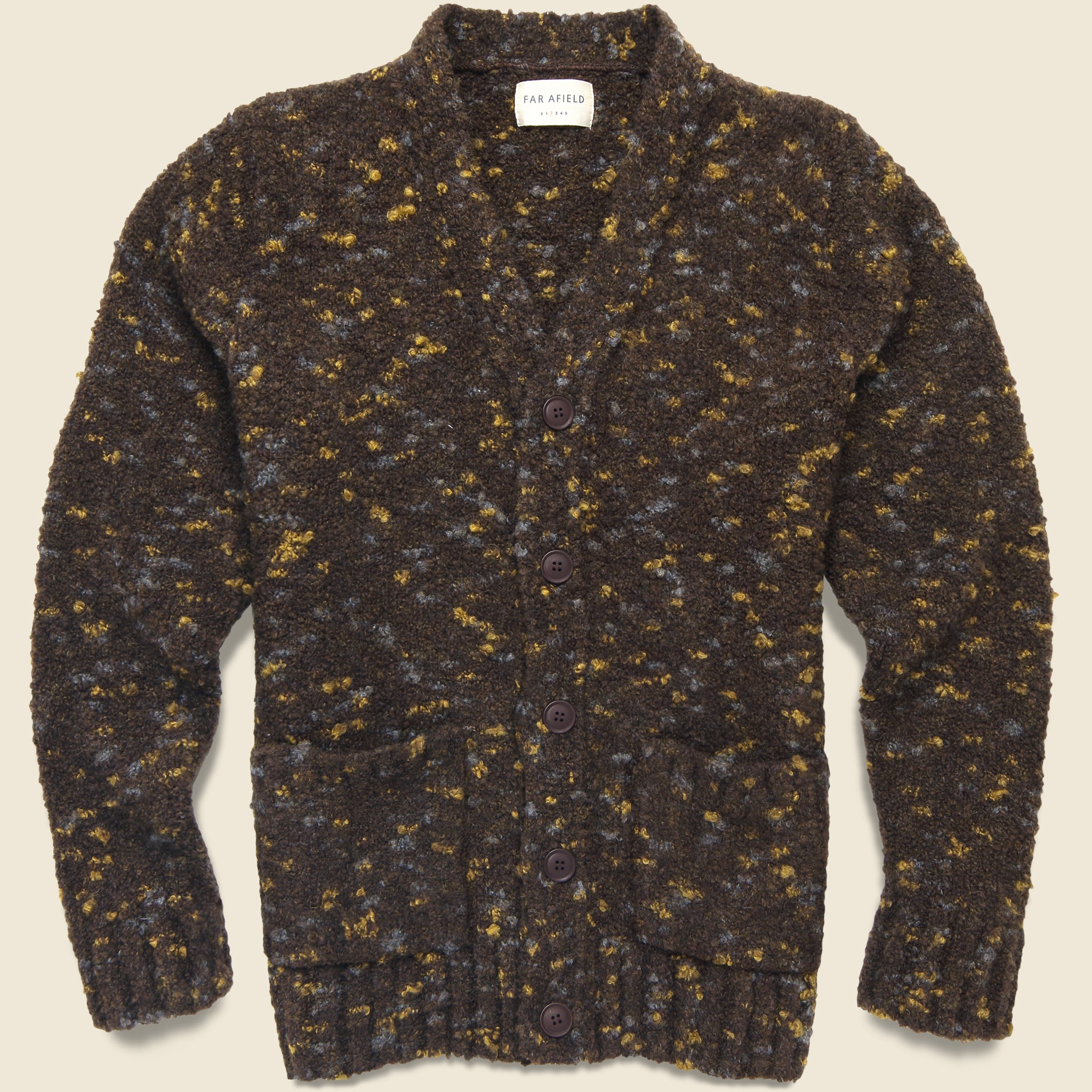 Buckley Cardigan - Brown - Far Afield - STAG Provisions - Tops - Sweater