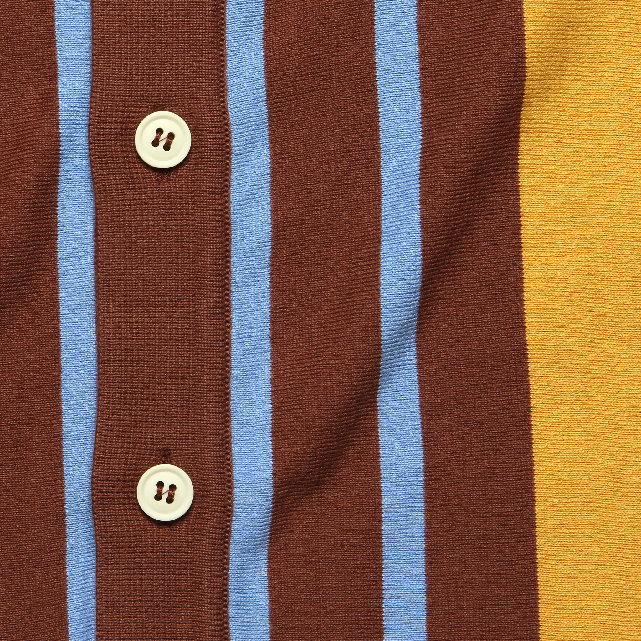 Margate Stripe Cardigan - Brown/Multi - Far Afield - STAG Provisions - Tops - S/S Knit