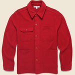 Boiled Wool Work Jacket - Barn Red - Alex Mill - STAG Provisions - Outerwear - Coat / Jacket