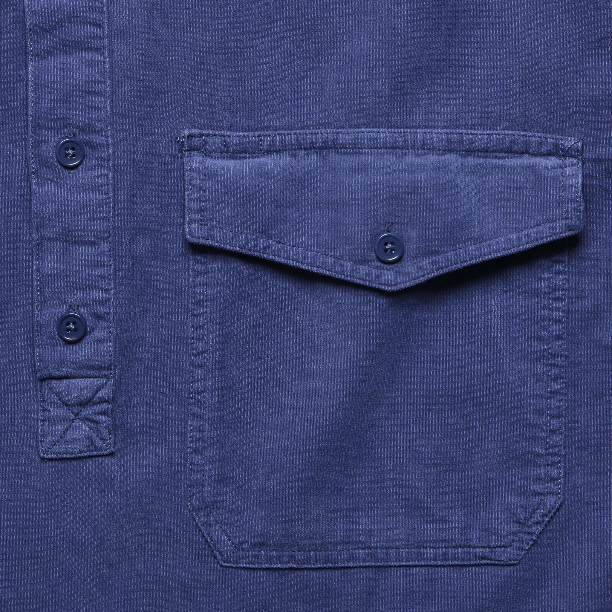 
                          Popover Cord Shirt - Iris
                        
