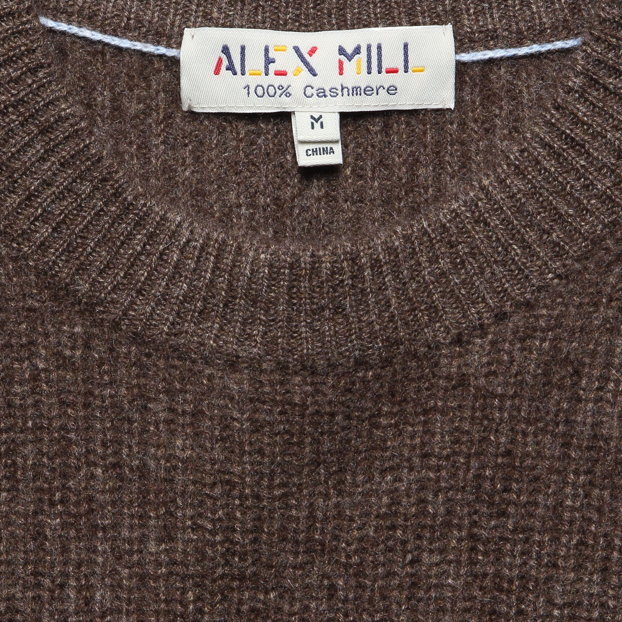 Cashmere Jordan Sweater - Espresso - Alex Mill - STAG Provisions - Tops - Sweater