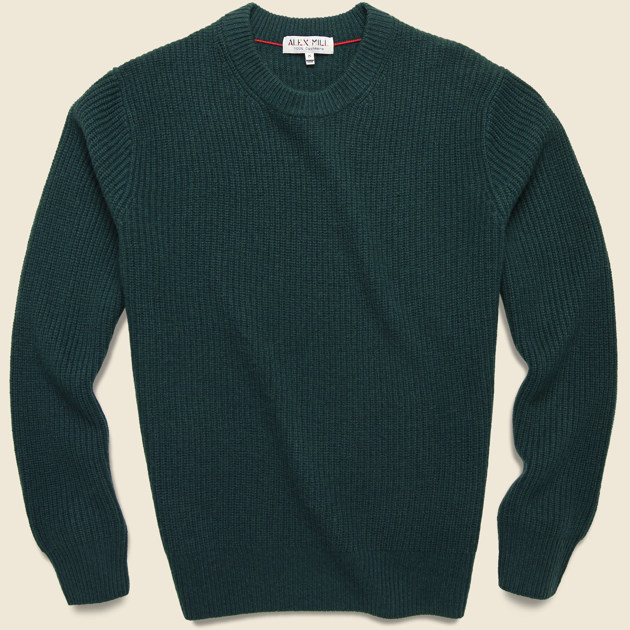 Cashmere Jordan Sweater - Cypress Green - Alex Mill - STAG Provisions - Tops - Sweater