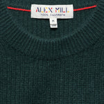 Cashmere Jordan Sweater - Cypress Green - Alex Mill - STAG Provisions - Tops - Sweater
