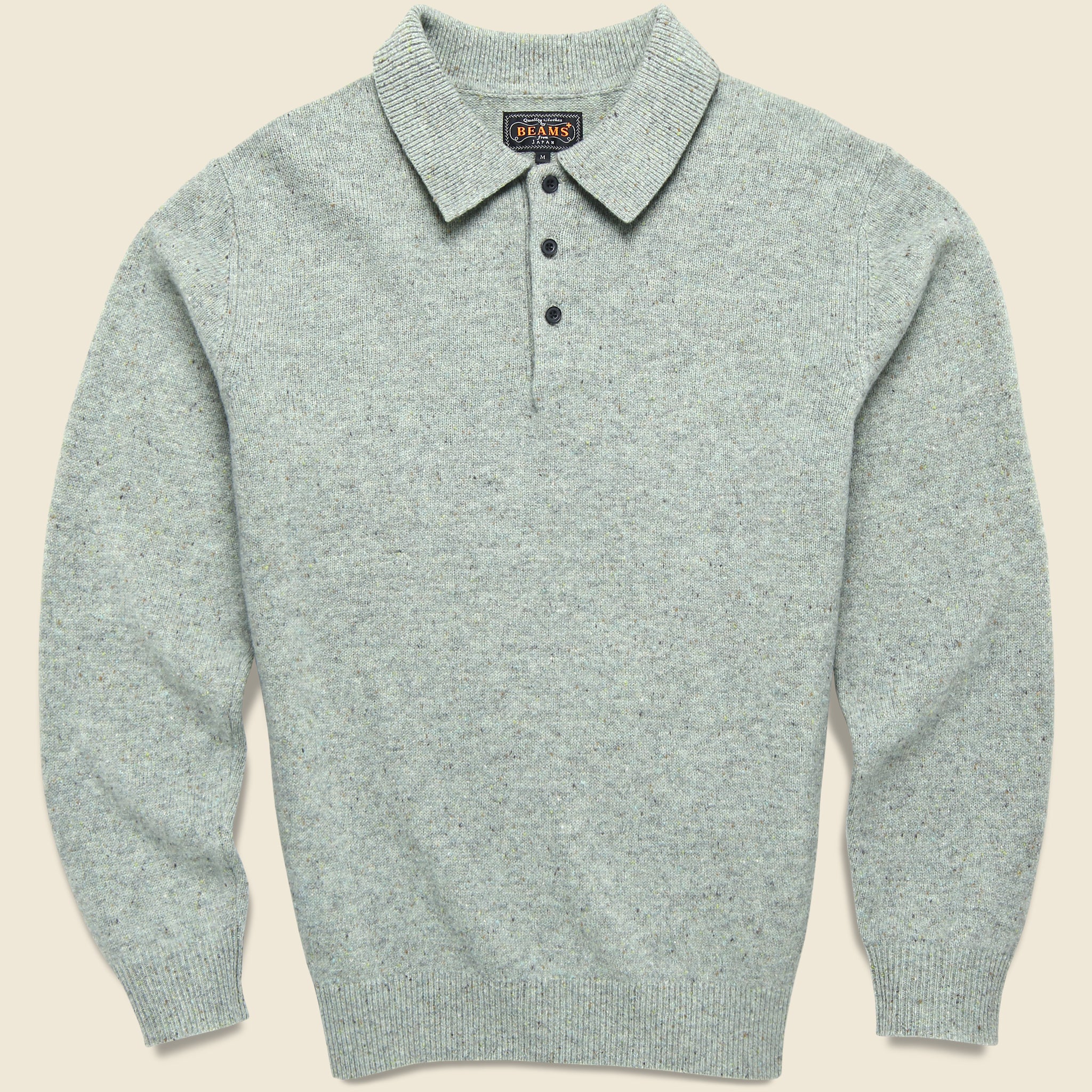 Knit Polo - Mint Green