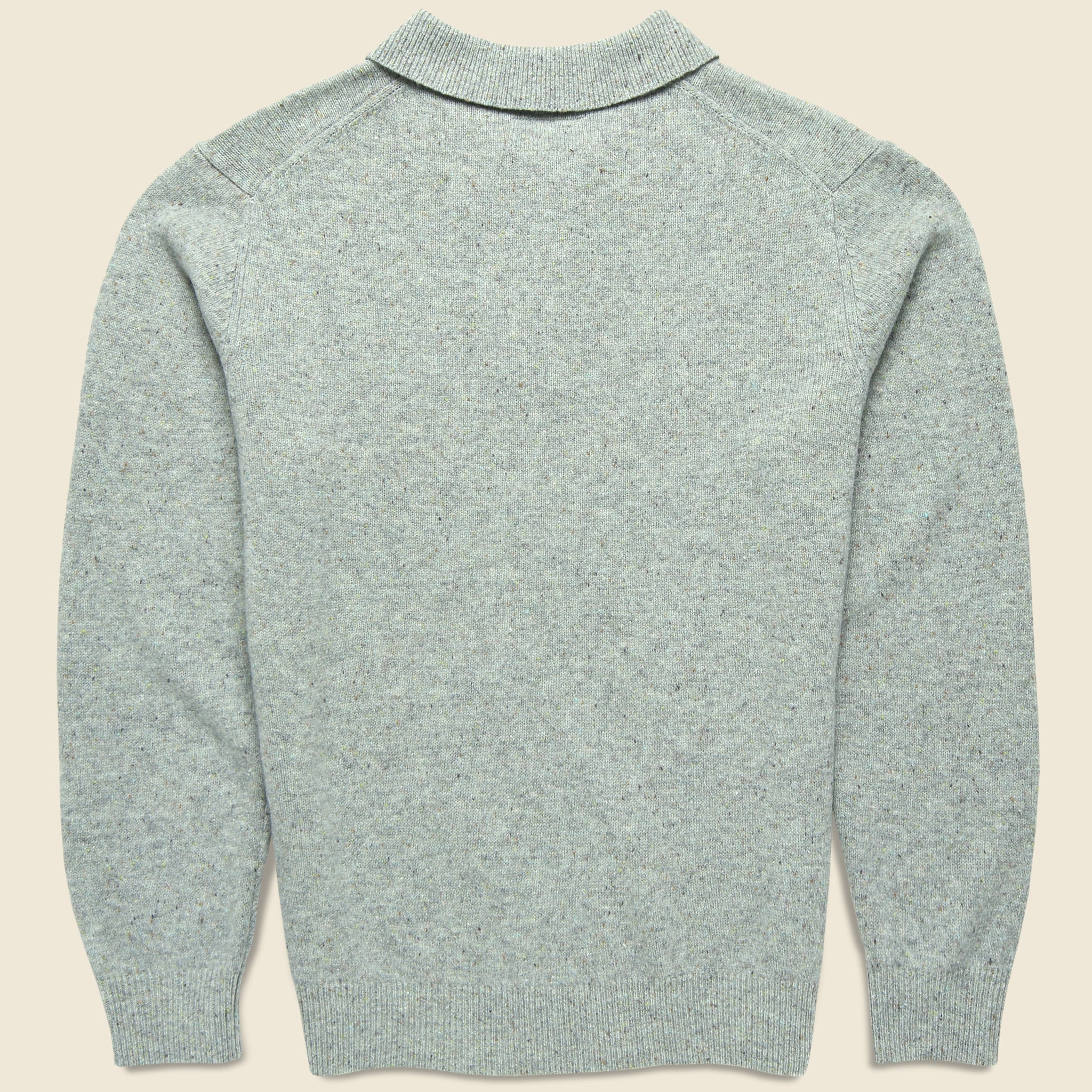 
                          Knit Polo - Mint Green - BEAMS+ - STAG Provisions - Tops - Sweater
                        