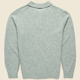 Knit Polo - Mint Green - BEAMS+ - STAG Provisions - Tops - Sweater