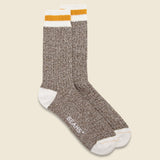 Two Pack Rag Socks - Khaki - BEAMS+ - STAG Provisions - Accessories - Socks