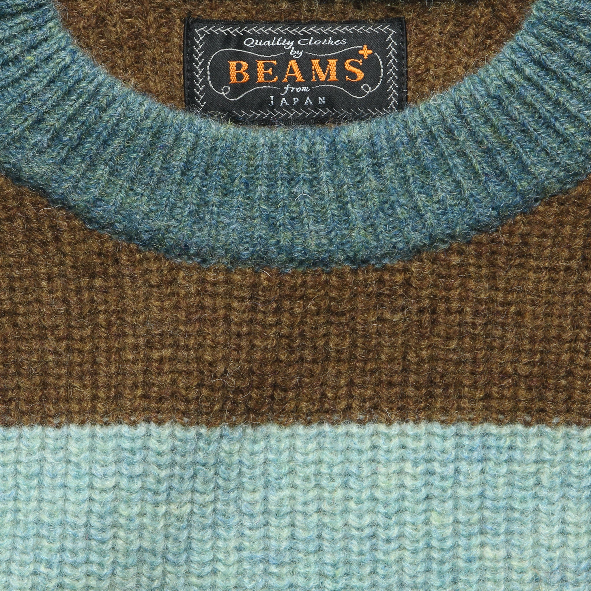
                          Multi Stripe Sweater - Multi - BEAMS+ - STAG Provisions - Tops - Sweater
                        
