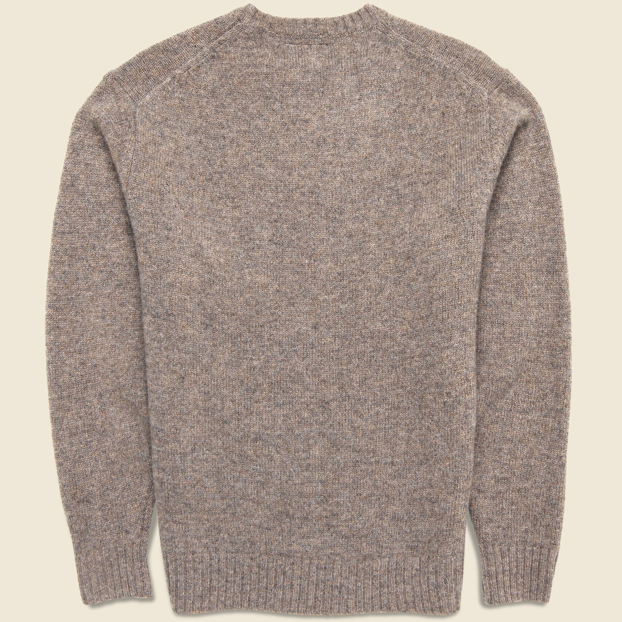 Crew Intarsia Duck Sweater - Beige - BEAMS+ - STAG Provisions - Tops - Sweater