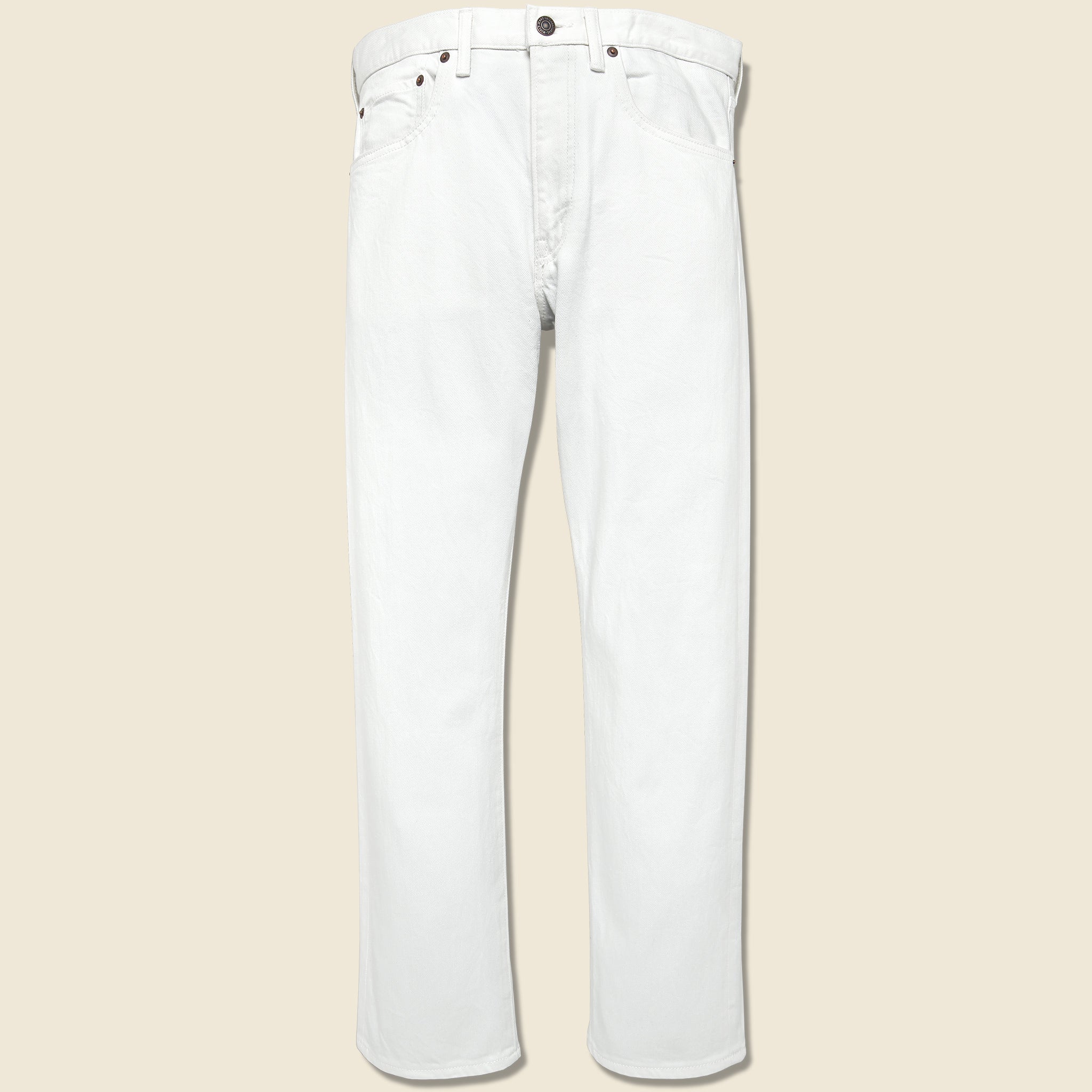 5 Pocket Denim - White - BEAMS+ - STAG Provisions - Pants - Denim