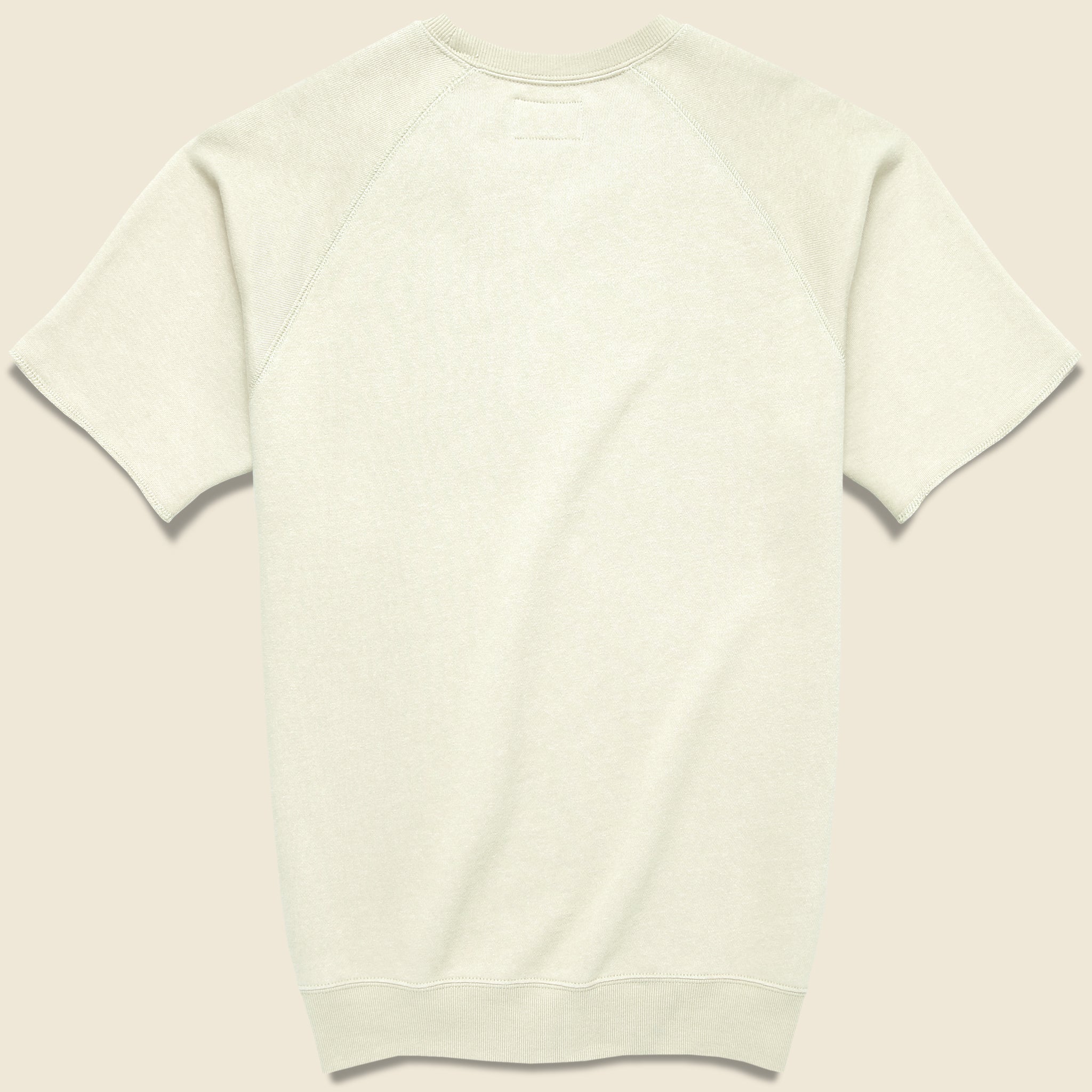 Cut-Off Sweatshirt - Off White - BEAMS+ - STAG Provisions - Tops - Fleece / Sweatshirt