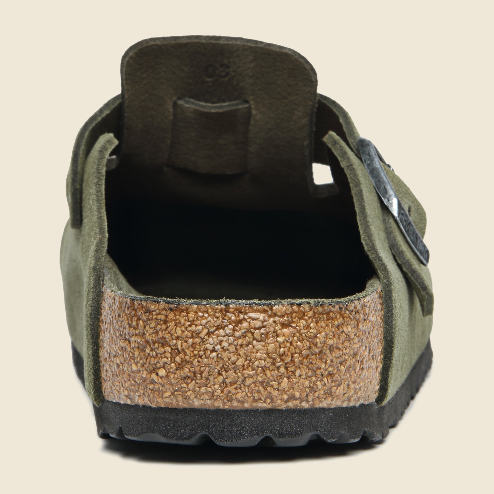 Boston Soft Footbed Clog - Tonal Thyme Suede - Birkenstock - STAG Provisions - Shoes - Sandals / Flops