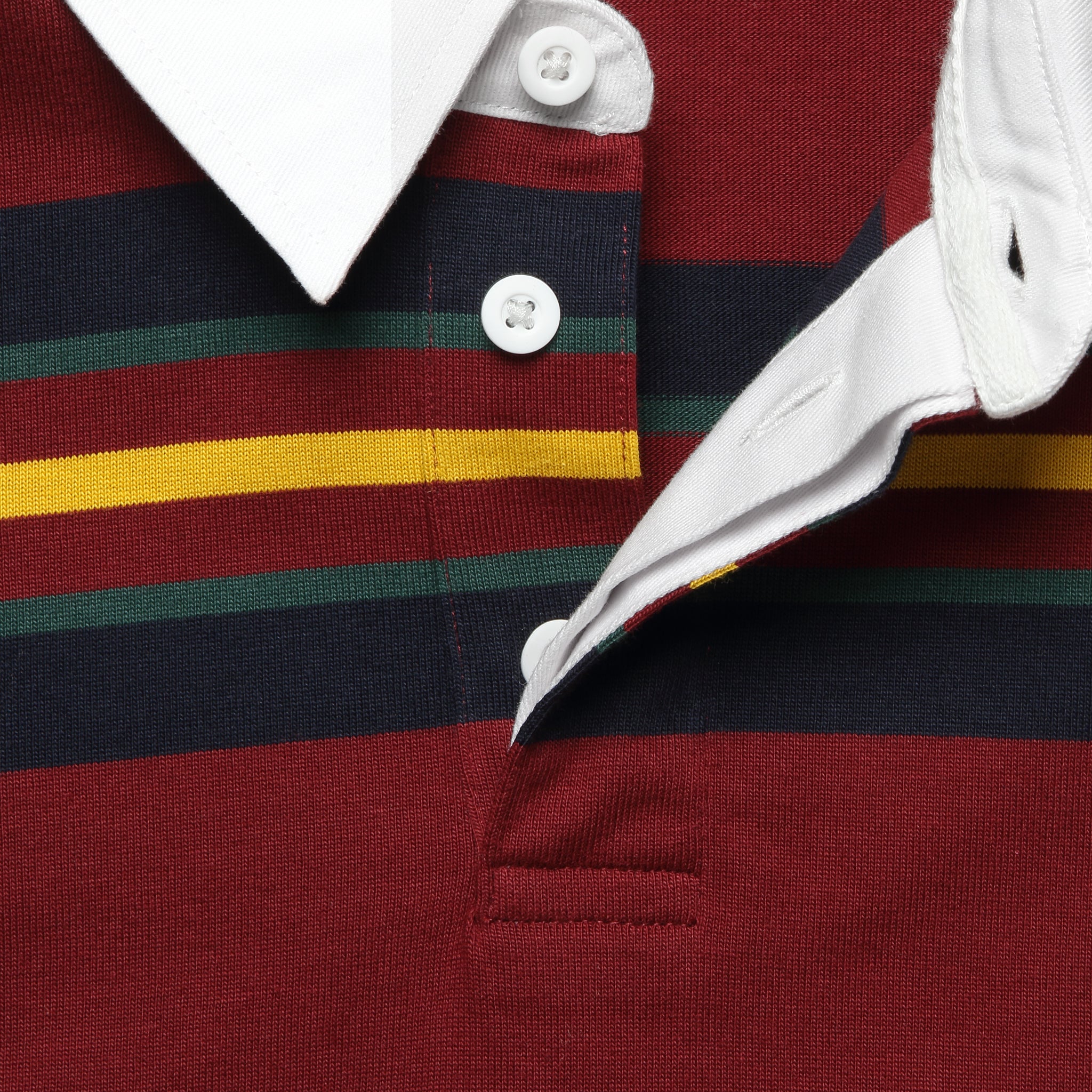 Oregon Rugby Shirt - Starco Stripe/Bordeaux - Carhartt WIP - STAG Provisions - Tops - L/S Knit