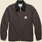 Blanket Lined Detroit Jacket - Tobacco/Black - Carhartt WIP - STAG Provisions - Outerwear - Coat / Jacket