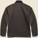 Blanket Lined Detroit Jacket - Tobacco/Black - Carhartt WIP - STAG Provisions - Outerwear - Coat / Jacket