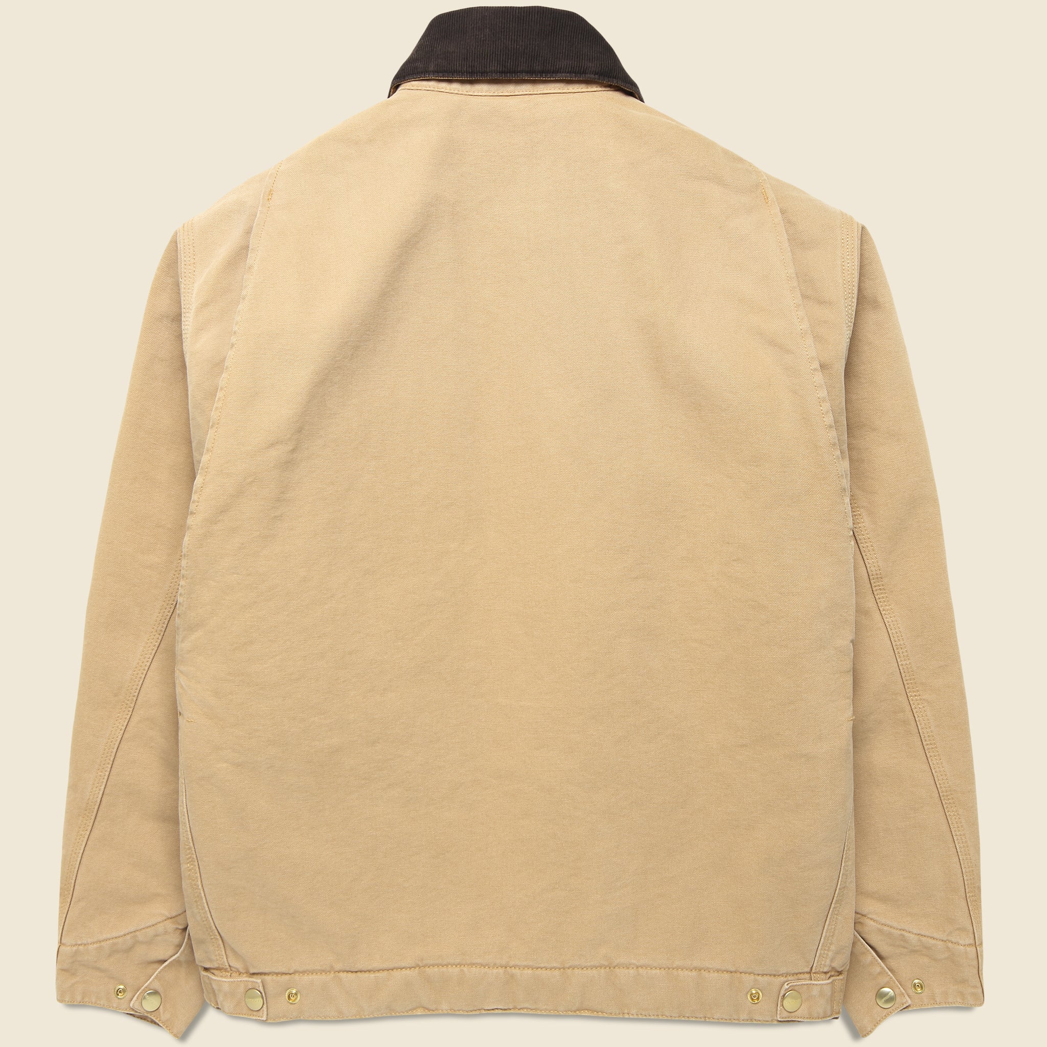 
                          Quilt Lined OG Detroit Jacket - Dusty Hamilton Brown/Tobacco - Carhartt WIP - STAG Provisions - Outerwear - Coat / Jacket
                        
