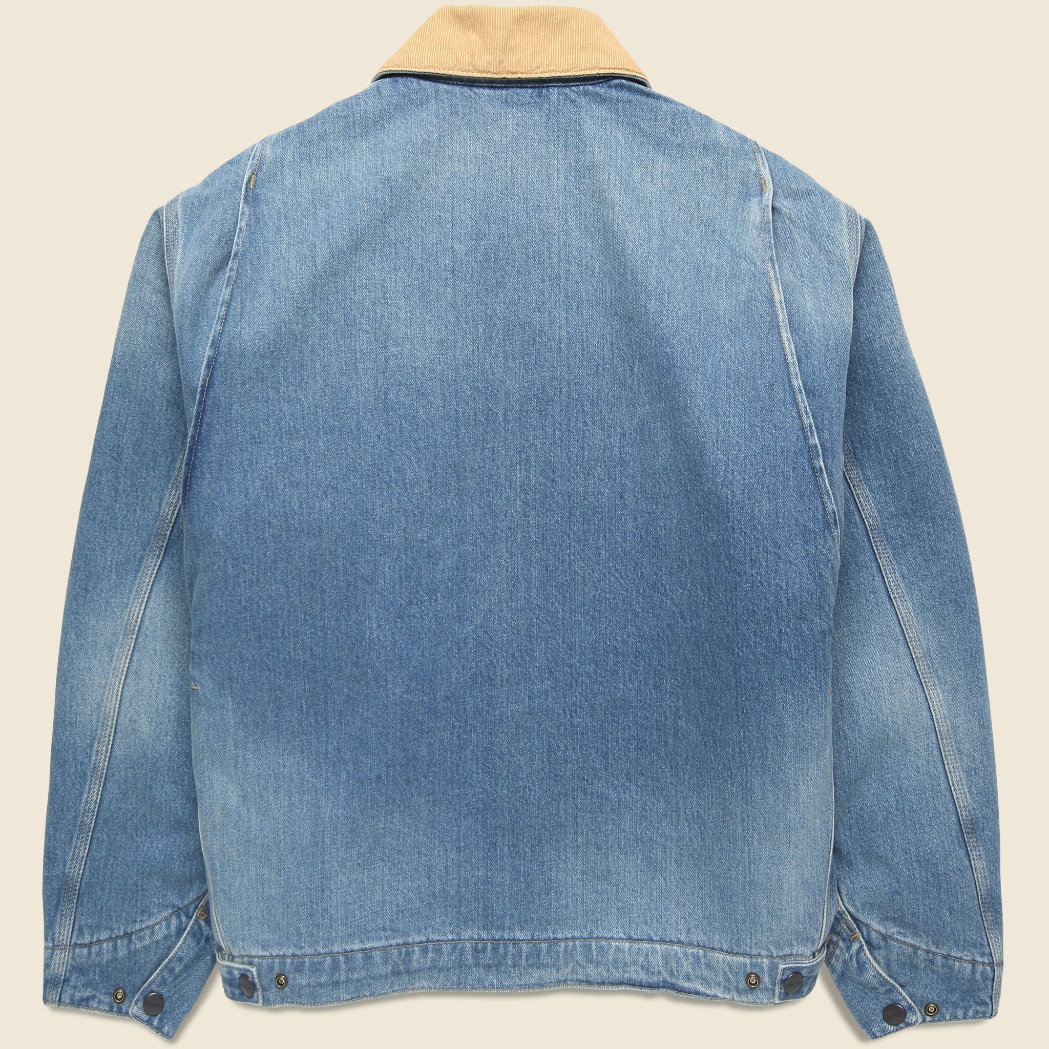 Blanket Lined OG Detroit Jacket - Blue Denim - Carhartt WIP - STAG Provisions - Outerwear - Coat / Jacket