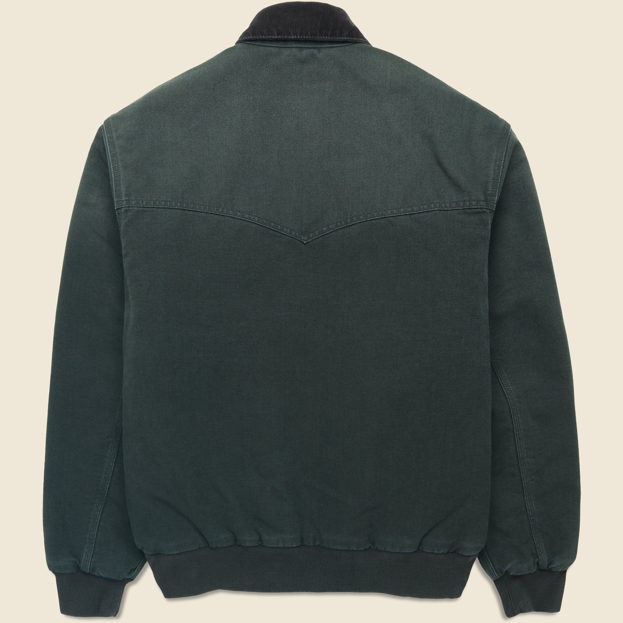 
                          Quilt Lined OG Santa Fe Jacket - Raven - Carhartt WIP - STAG Provisions - Outerwear - Coat / Jacket
                        
