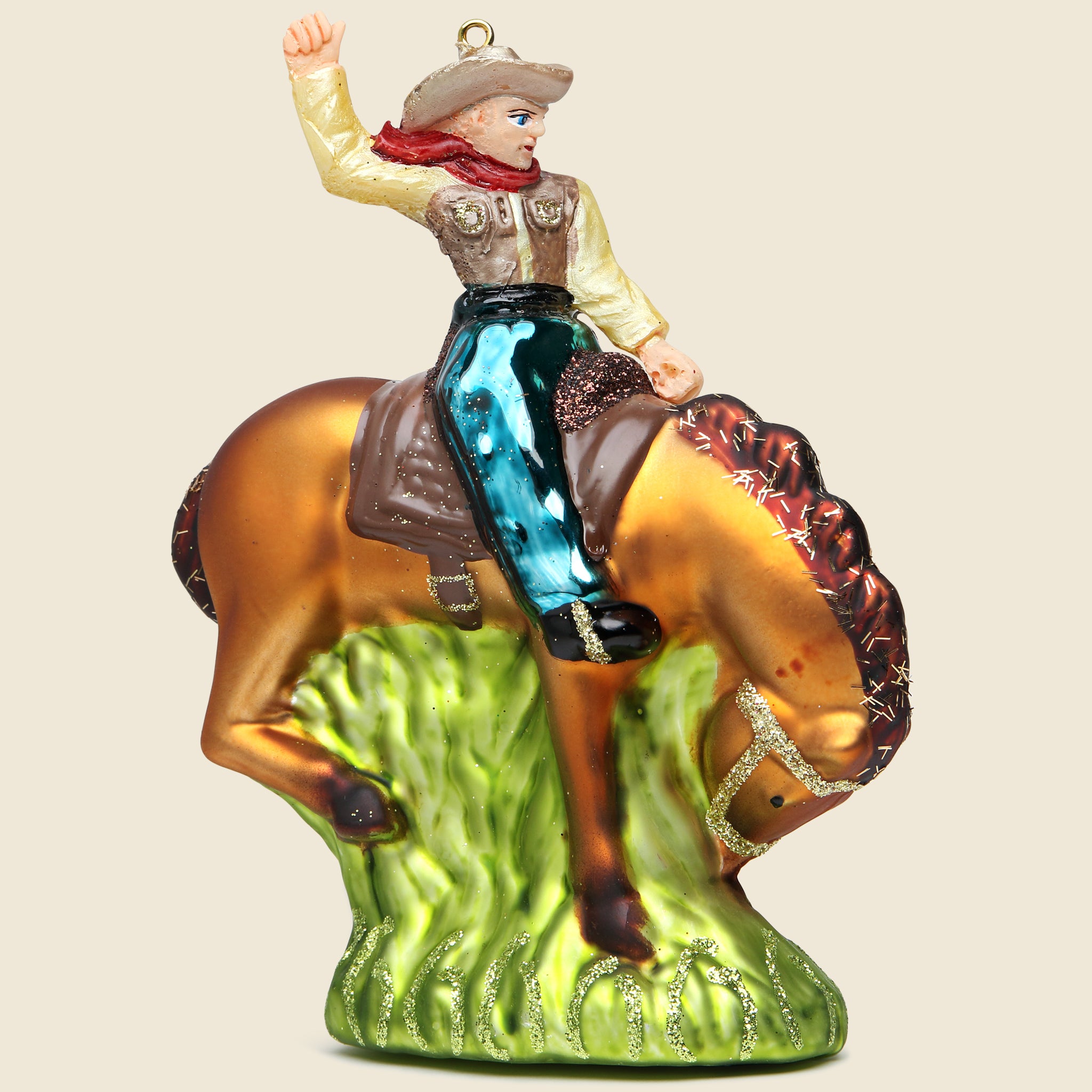 Ornament - Cowboy & Bronco - Home - STAG Provisions - Home - Holiday - Ornament