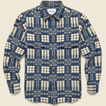 Lancaster Jacket - Navy - Corridor - STAG Provisions - Tops - L/S Woven - Overshirt