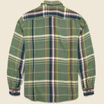 Cabin Acid Plaid Shirt - Green/Brown - Corridor - STAG Provisions - Tops - L/S Woven - Plaid