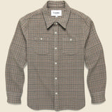 Moonrock Shirt - Taupe - Corridor - STAG Provisions - Tops - L/S Woven - Plaid