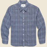 Ocean Parkway Shirt - Blue - Corridor - STAG Provisions - Tops - L/S Woven - Plaid