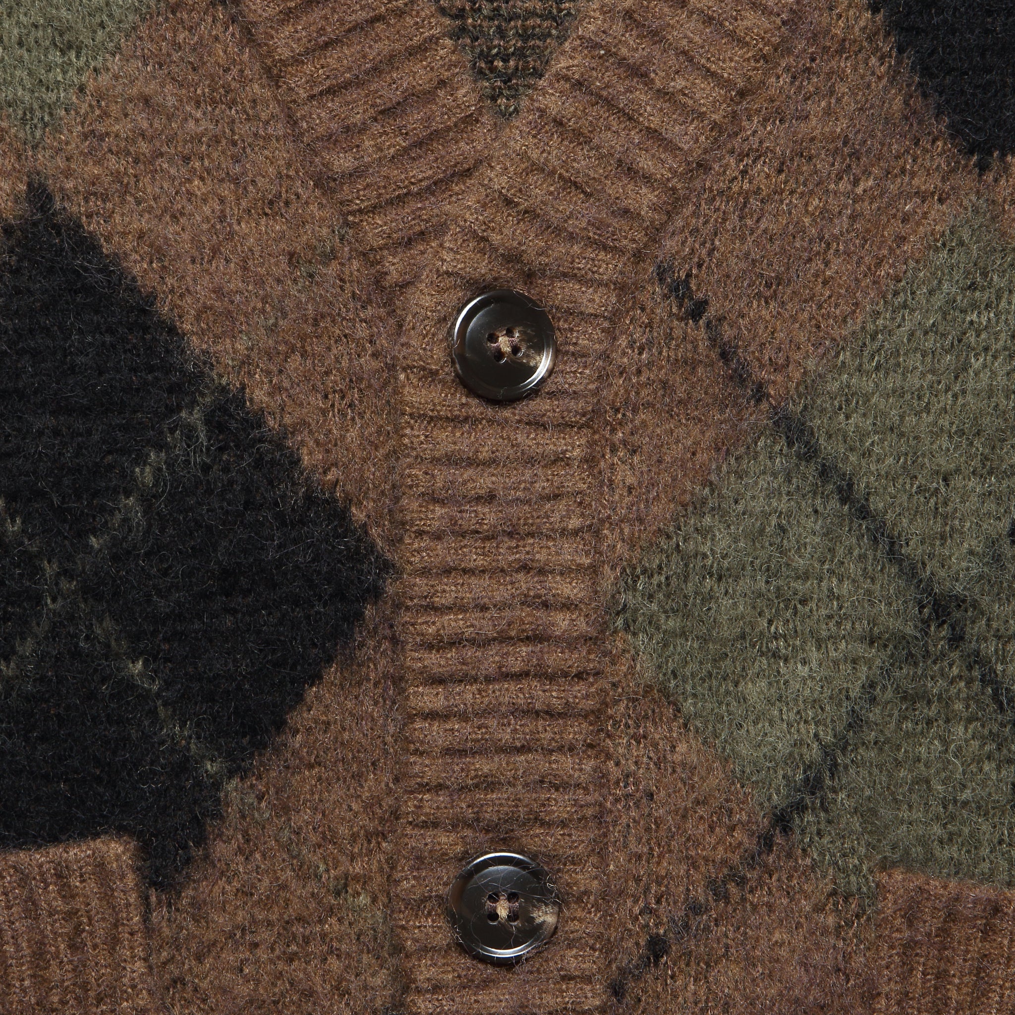 
                          Argyle Cardigan - Brown - Corridor - STAG Provisions - Tops - Sweater
                        