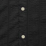 Striped Seersucker Shirt - Black - Corridor - STAG Provisions - Tops - S/S Woven - Seersucker
