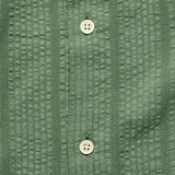 Striped Seersucker Shirt - Green - Corridor - STAG Provisions - Tops - S/S Woven - Seersucker