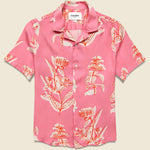Viscose Camp Shirt - Pink - Corridor - STAG Provisions - Tops - S/S Woven - Floral