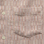 Rainbow Weave Camp Shirt - Pink - Corridor - STAG Provisions - Tops - S/S Woven - Other Pattern