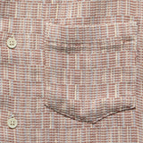 Rainbow Weave Camp Shirt - Pink - Corridor - STAG Provisions - Tops - S/S Woven - Other Pattern