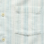 Skip Stripe Camp Shirt - Natural - Corridor - STAG Provisions - Tops - S/S Woven - Stripe