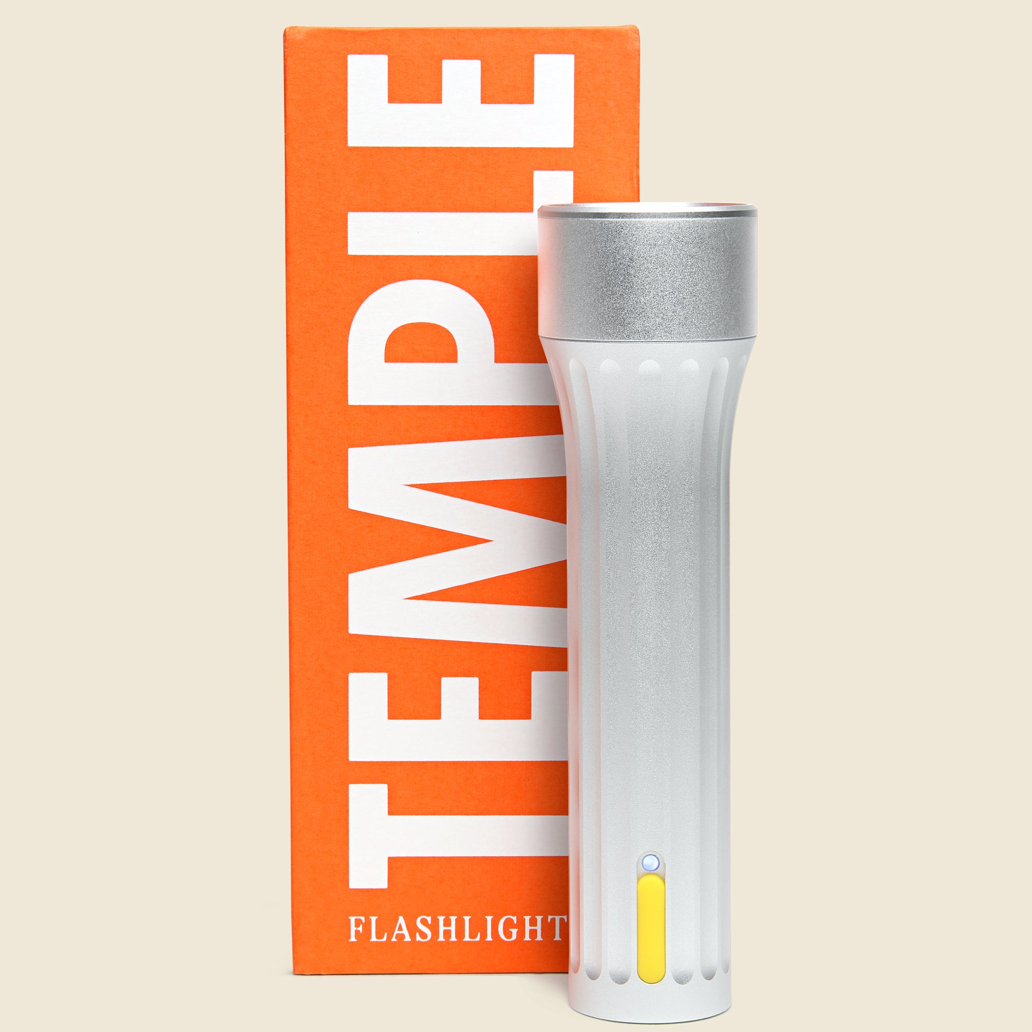 Temple Flashlight - Silver