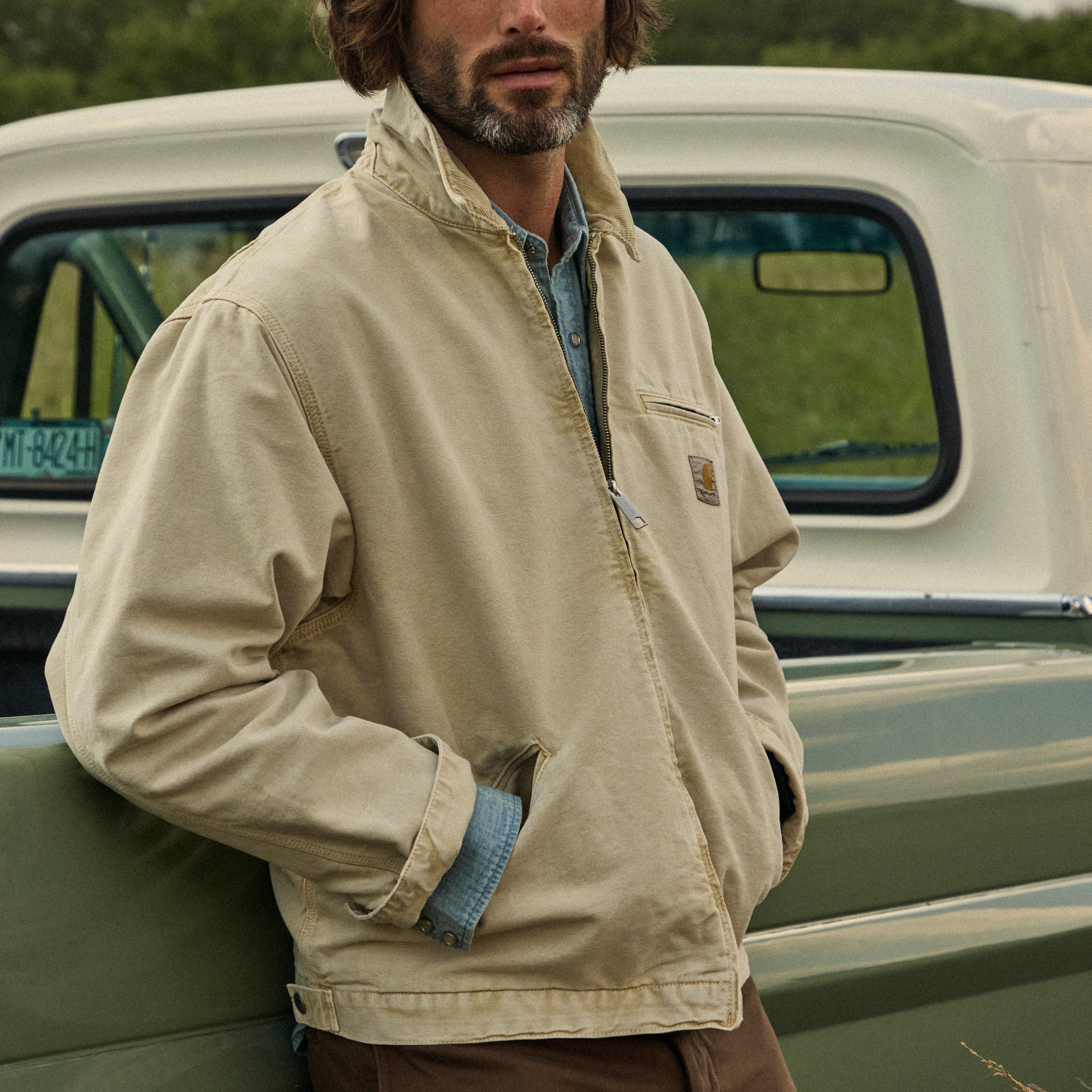 
                          OG Detroit Jacket - Dusty Hamilton Brown - Carhartt WIP - STAG Provisions - Outerwear - Coat / Jacket
                        