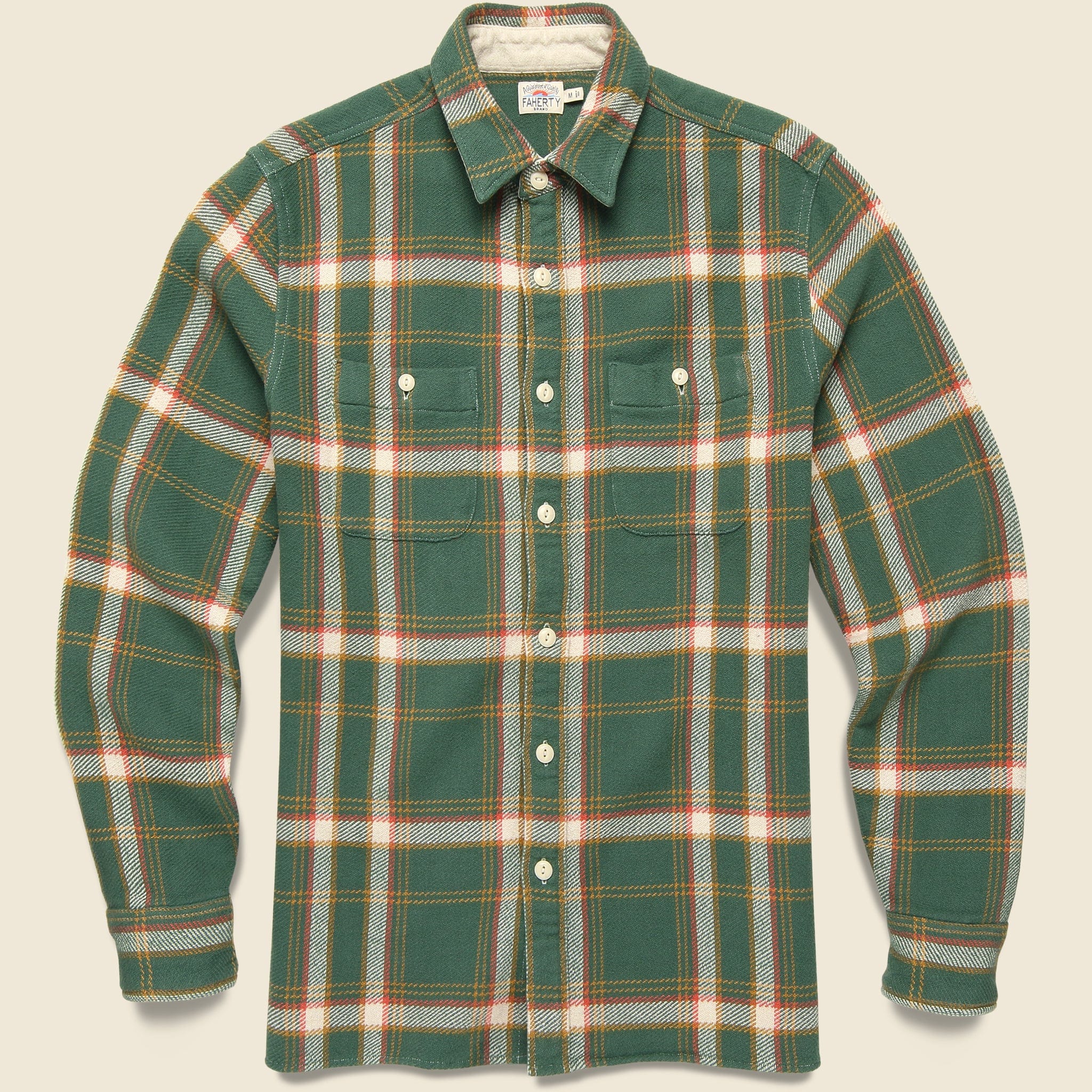 Surf Flannel - Cedar Valley Plaid - Faherty - STAG Provisions - Tops - L/S Woven - Plaid