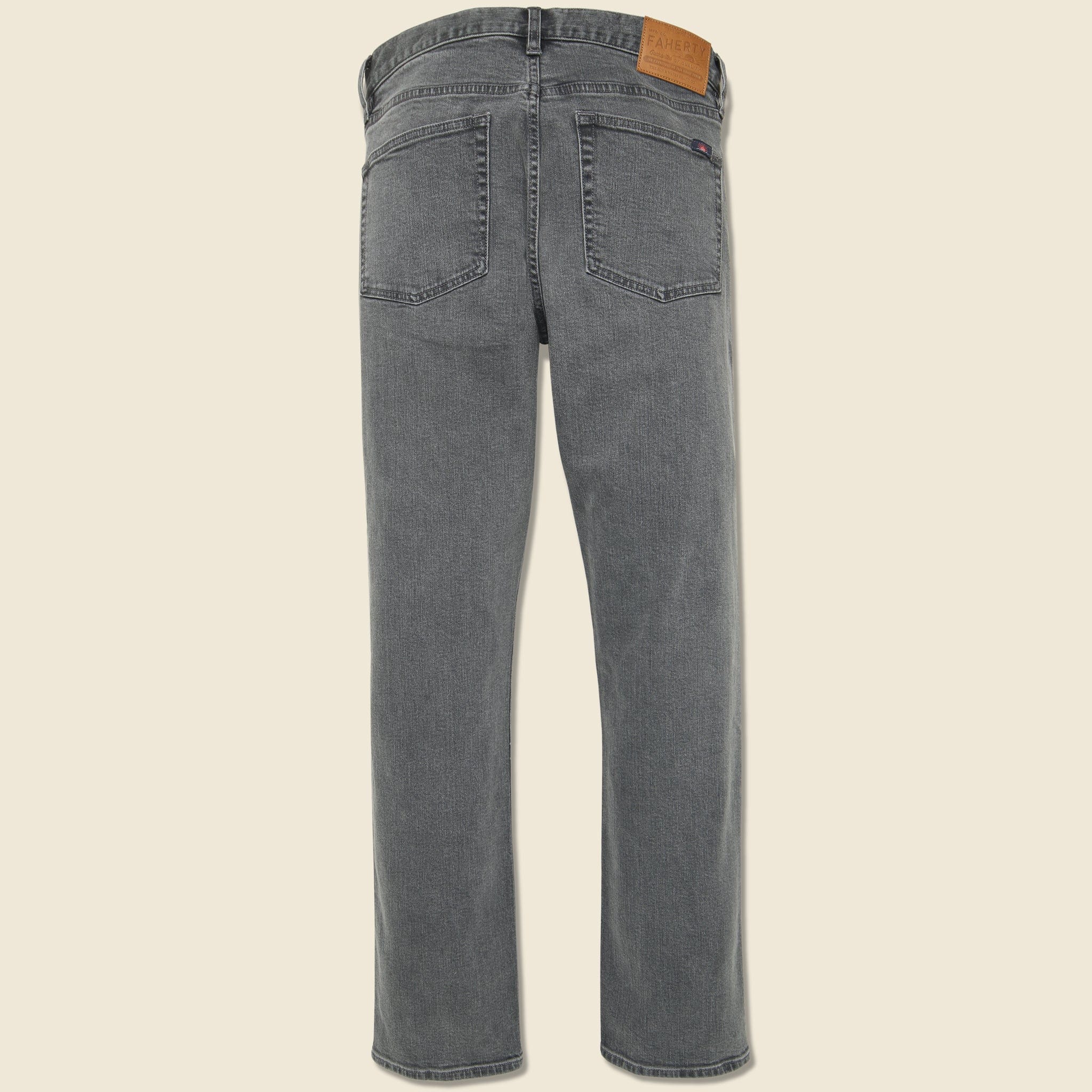 Slim Straight Denim - Coal Creek Wash - Faherty - STAG Provisions - Pants - Denim