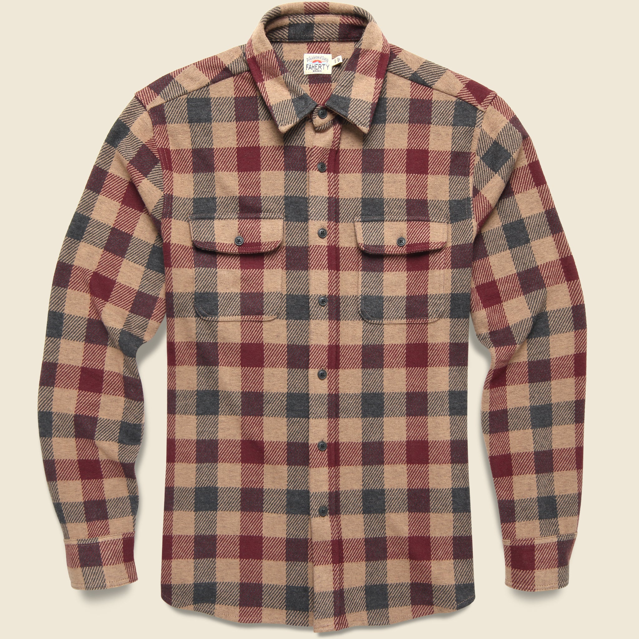 Legend Sweater Shirt - Sky Peak Buffalo - Faherty - STAG Provisions - Tops - L/S Woven - Plaid