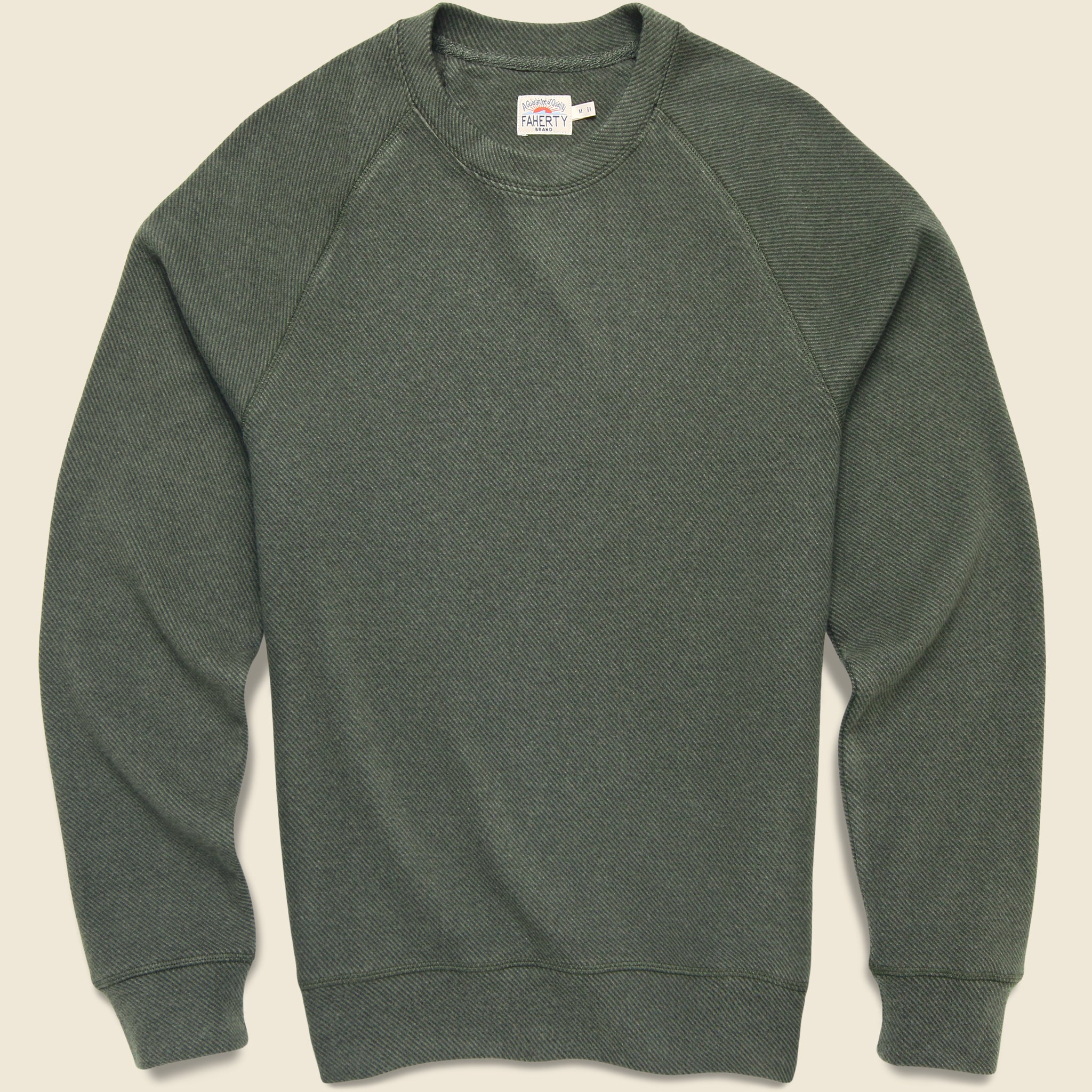 Legend Sweater Crew - Fall Evergreen - Faherty - STAG Provisions - Tops - Fleece / Sweatshirt