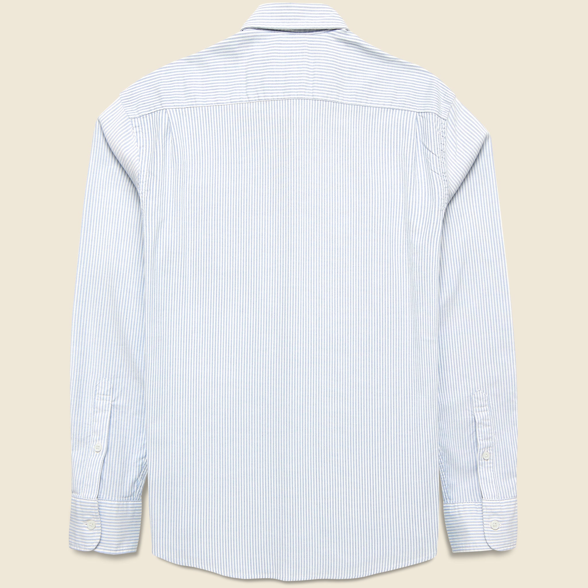 
                          Supima Oxford Shirt - Classic Stripe - Faherty - STAG Provisions - Tops - L/S Woven - Stripe
                        