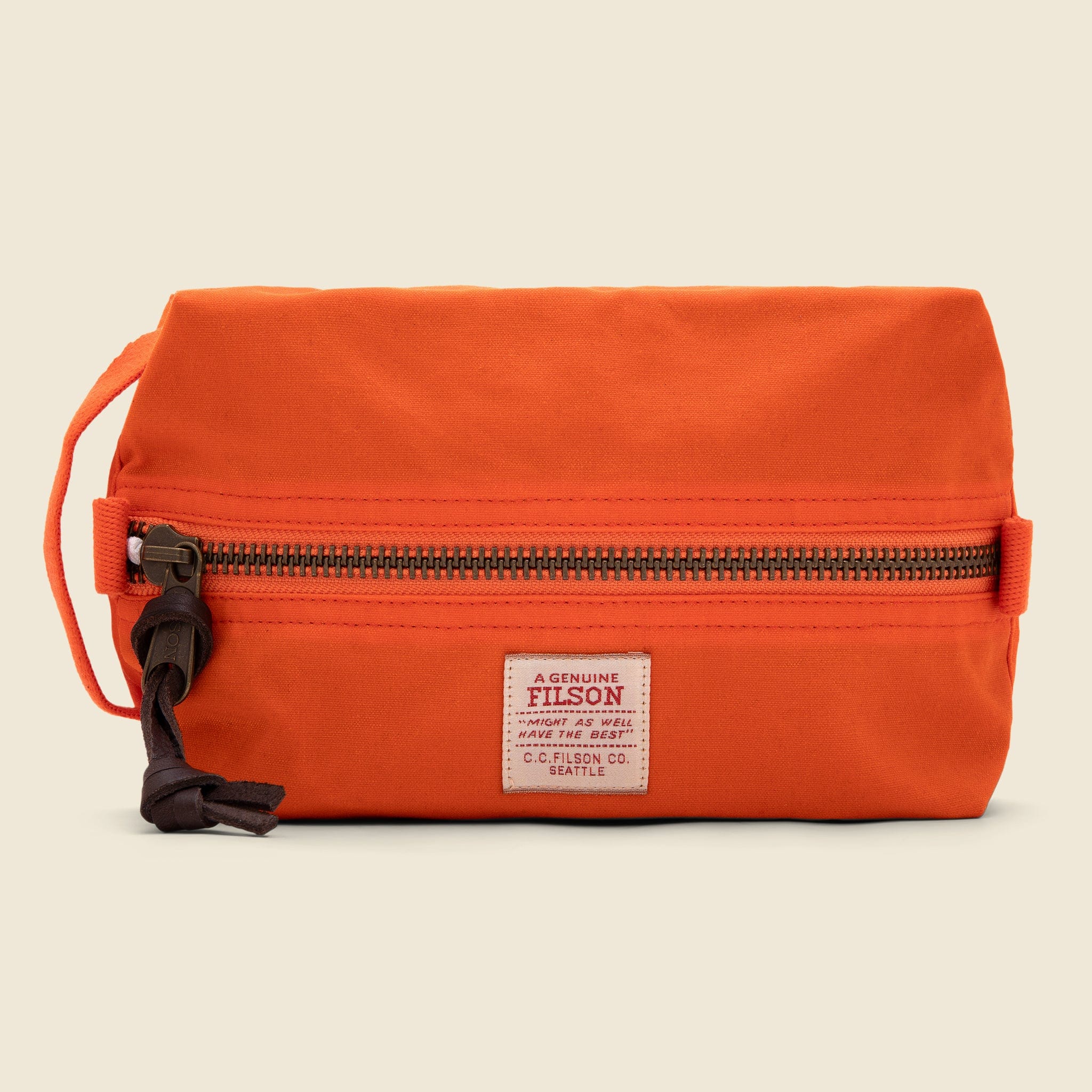 Tin Cloth Travel Kit - Flame - Filson - STAG Provisions - Accessories - Bags / Luggage
