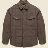 Cover Cloth Quilted Shirt Jacket - Slate Black - Filson - STAG Provisions - Outerwear - Shirt Jacket