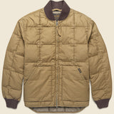 Heritage Cotton Down Jacket - Light Brown - Filson - STAG Provisions - Outerwear - Coat / Jacket