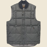 Heritage Cotton Down Vest - Beluga - Filson - STAG Provisions - Outerwear - Vest